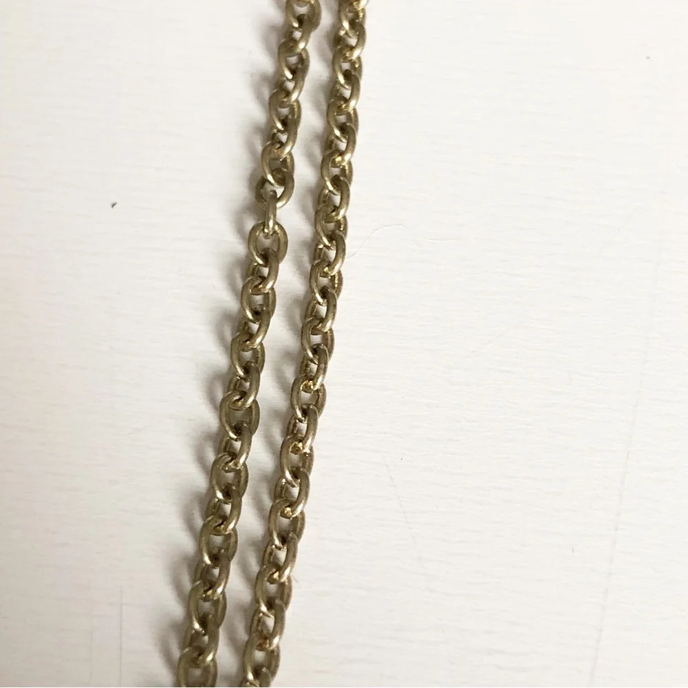 PREMIER DESIGNS River Valley Statement Necklace Gold Tone - Picture 10 of 15